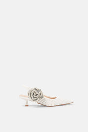 SLINGBACK ARENAL CREMA