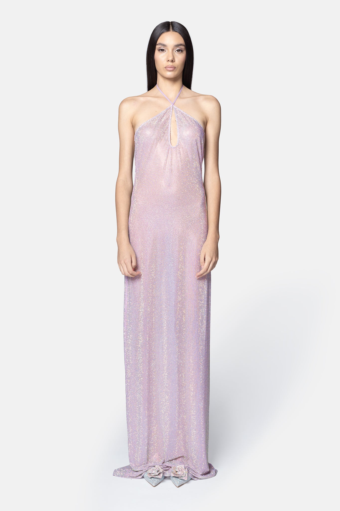 VESTIDO LARGO BALI LILA