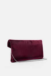 POCHETTE BEID TERCIOPELO CIRUELA