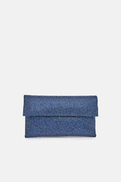 POCHETTE STRASS CARENA BLU