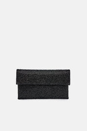 POCHETTE STRASS CARENA NERA