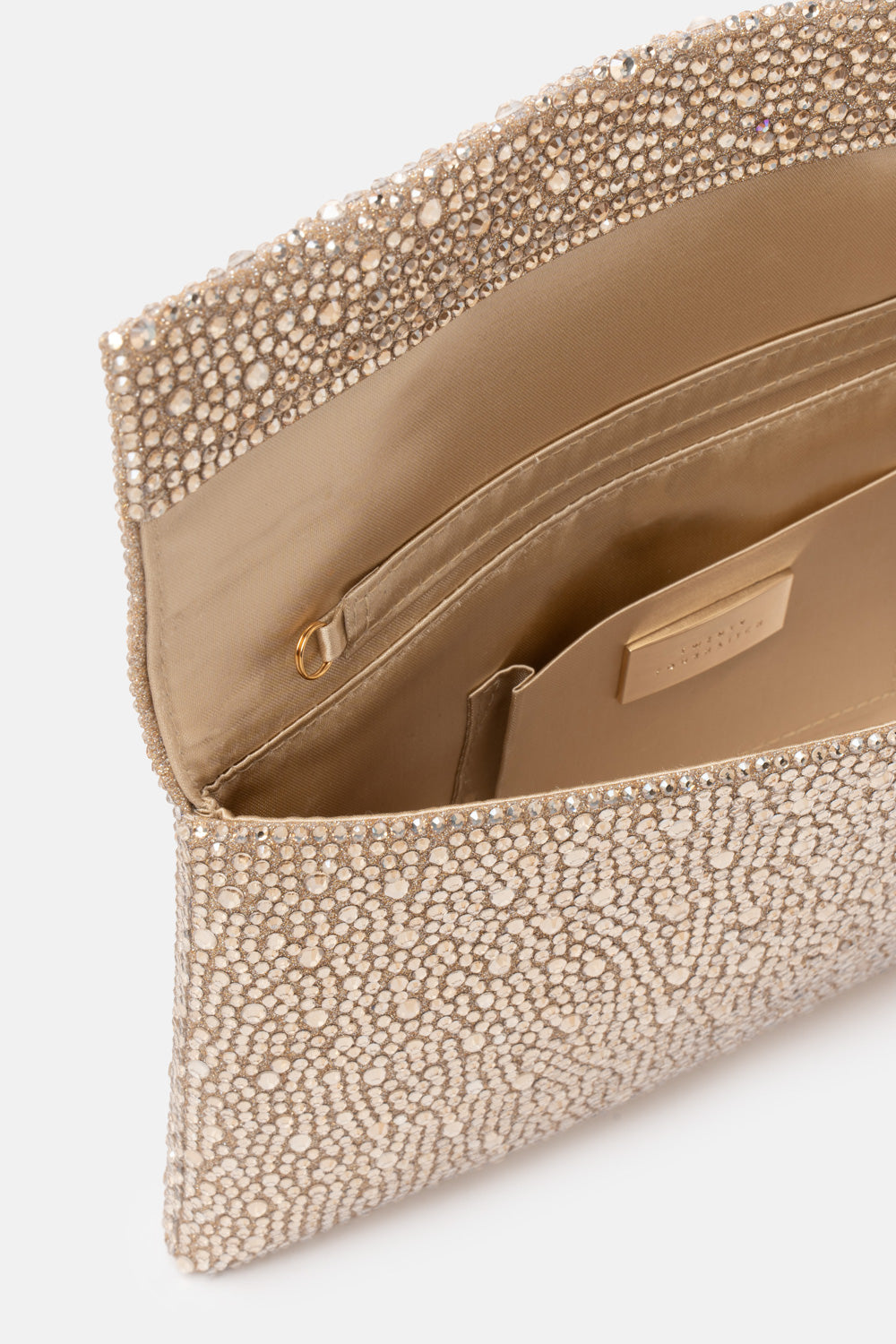 POCHETTE STRASS CARENA ORO
