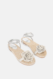 SANDALIAS CHIAIA PLATEADAS