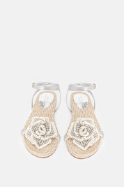 SANDALIAS CHIAIA PLATEADAS