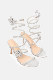 SANDALIAS CORAL PLATA
