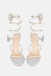 SANDALIAS CORAL PLATA