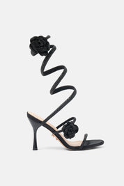SANDALIAS CORAL NEGRO
