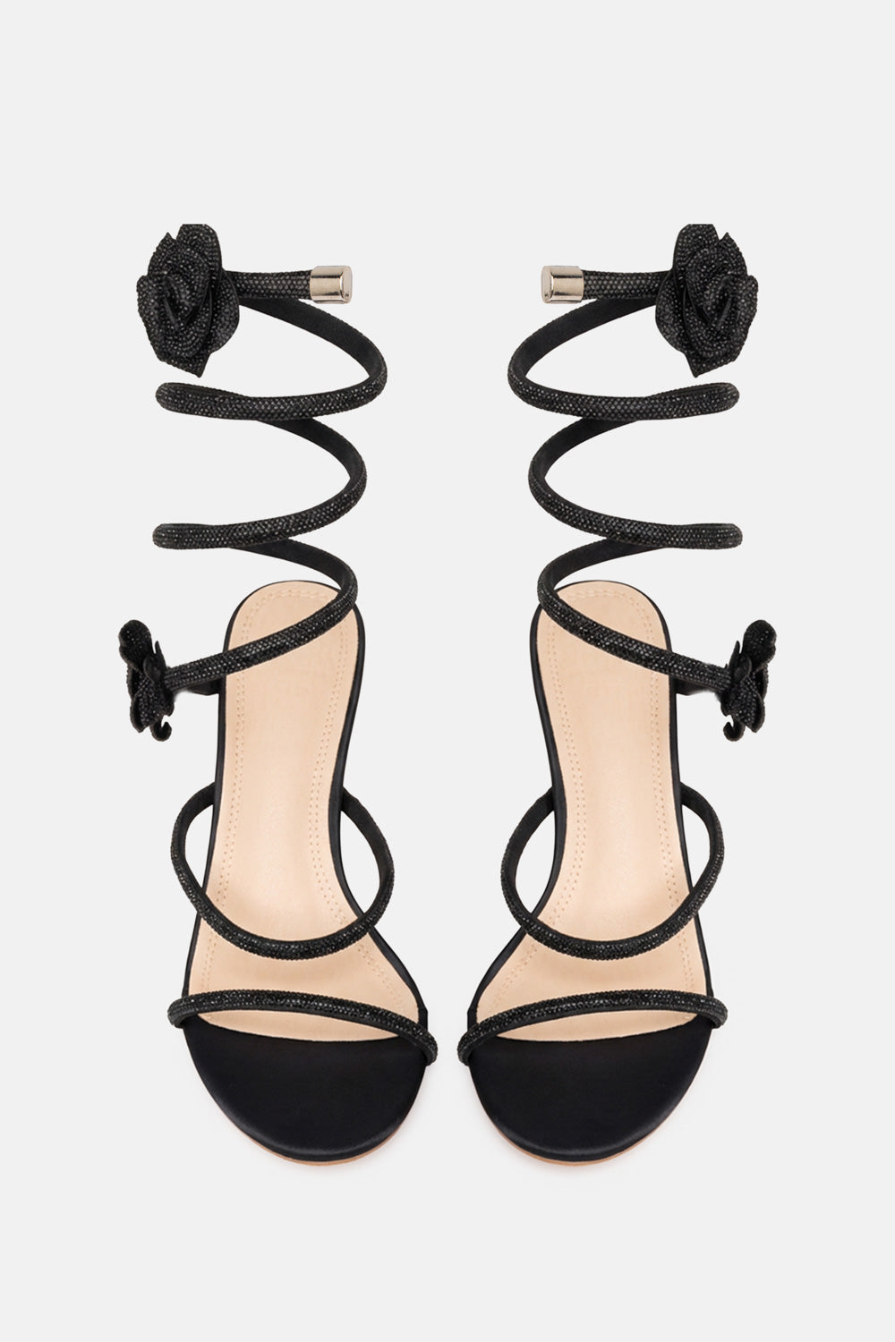 SANDALIAS CORAL NEGRO