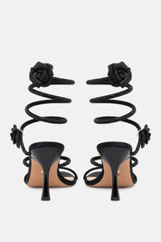 SANDALIAS CORAL NEGRO
