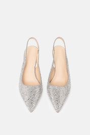 SLINGBACK EINDHOVEN ARGENTO