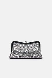 CLUTCH ELINEA NERO-GRIGIO