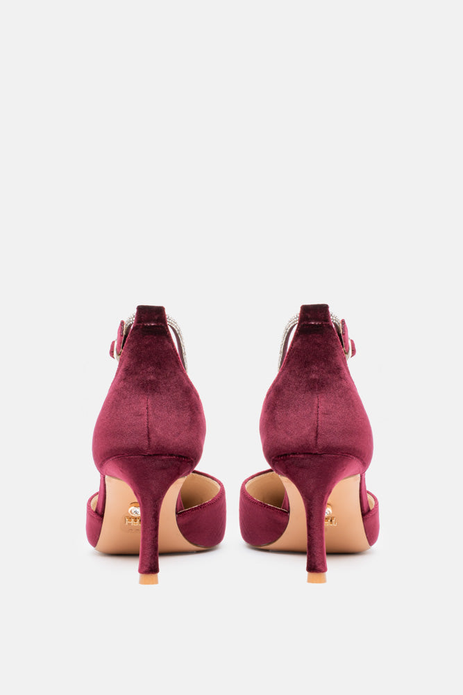DECOLLETE FERIEL BORDEAUX