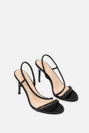 SANDALIAS FLAMENCO NEGRO