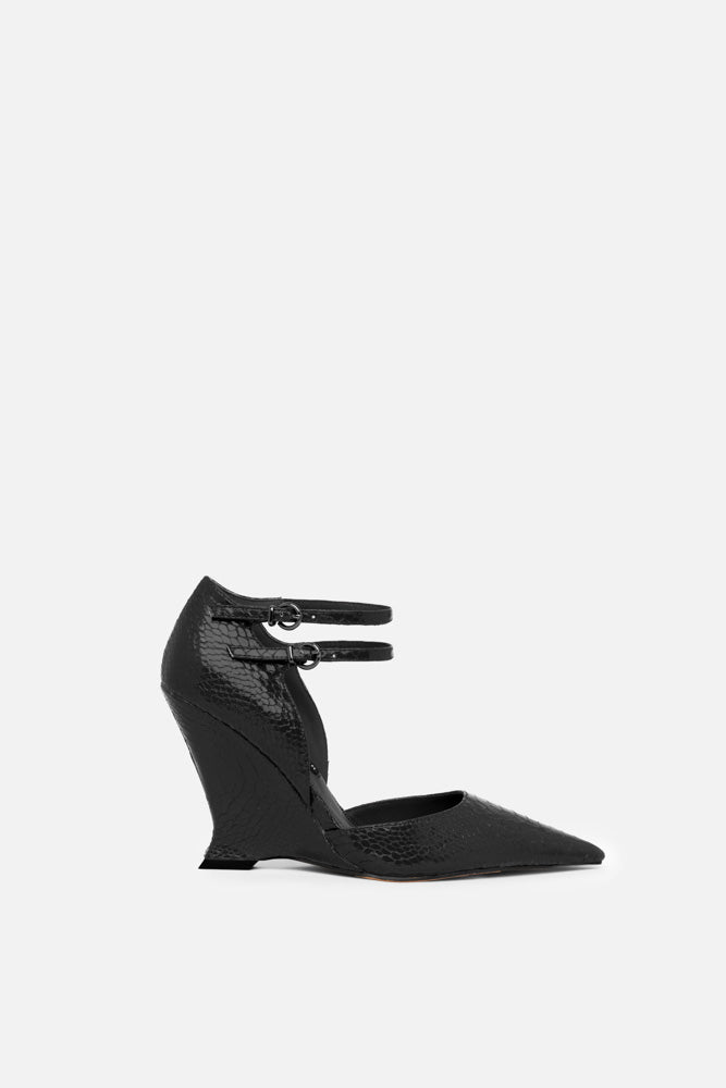 DECOLLETE ISKA NERO