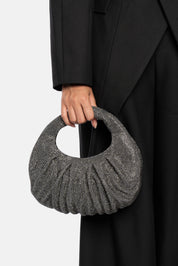 BOLSO DE MANO JOAN GRIS