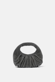 BOLSO DE MANO JOAN GRIS