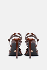 DECOLLETE JURETH MARRONE