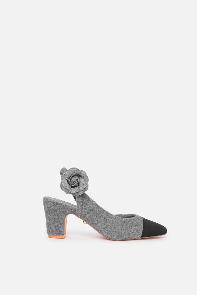 SLINGBACK KRIVA GRIGIO NERO