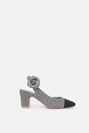 SLINGBACK KRIVA GRIGIO NERO