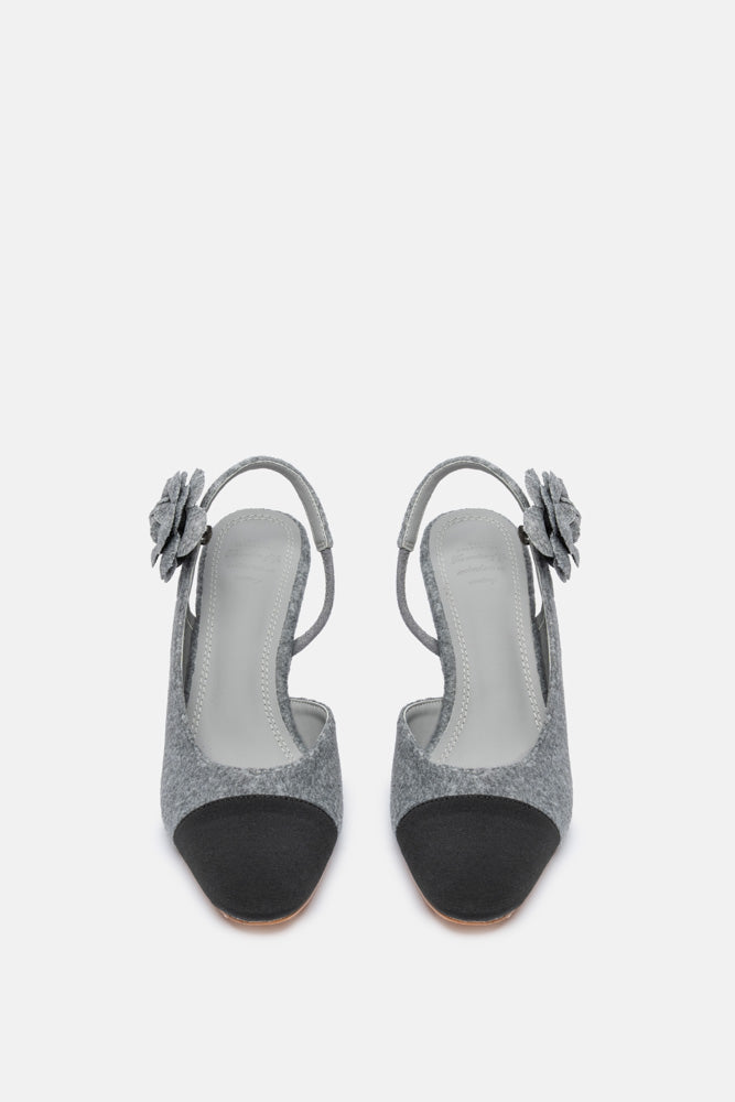 SLINGBACK KRIVA GRIGIO NERO