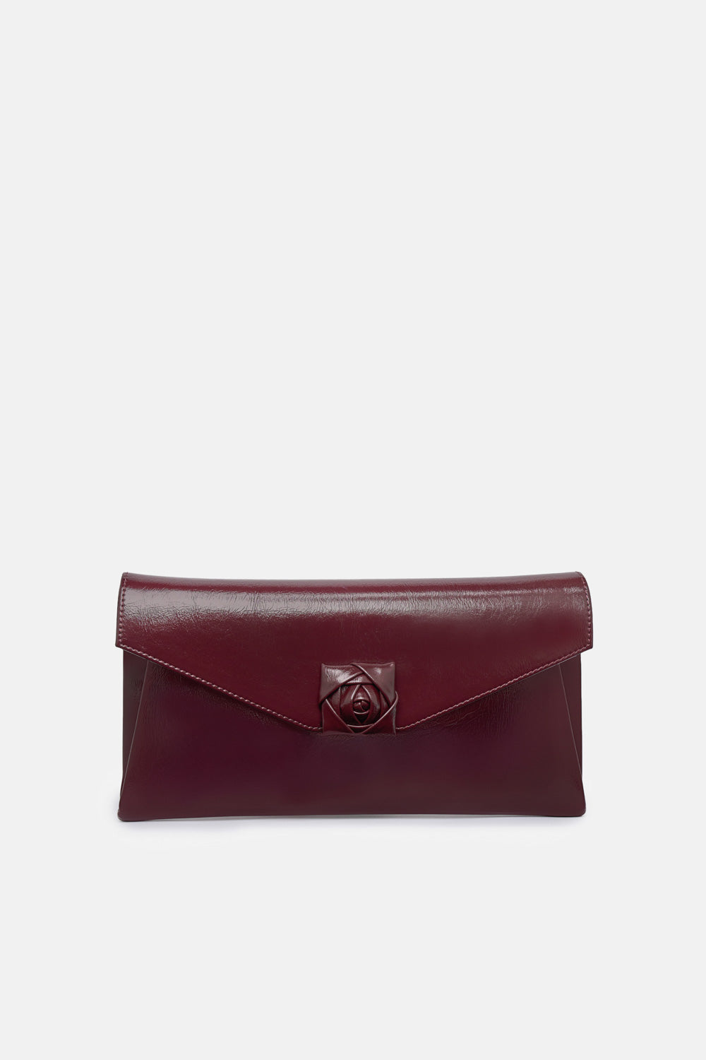 POCHETTE LARKEN BORDEAUX IN VERNICE