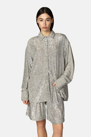 Camisa Melek Over Plata