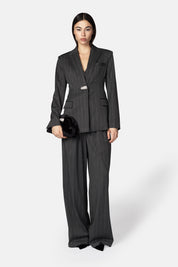 Chaqueta Norma Gris Lurex
