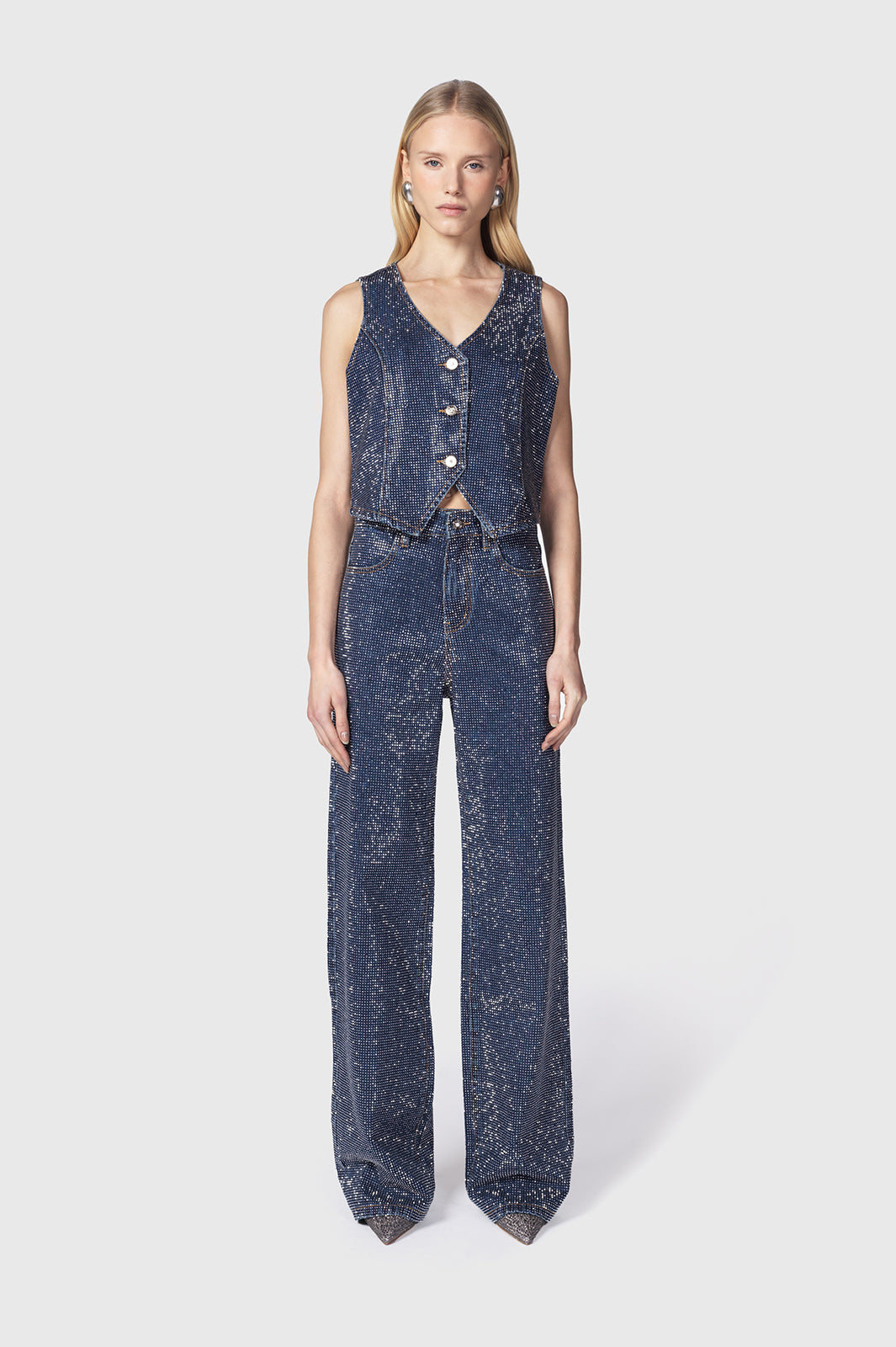 NEBRY PANTALONE BLUE