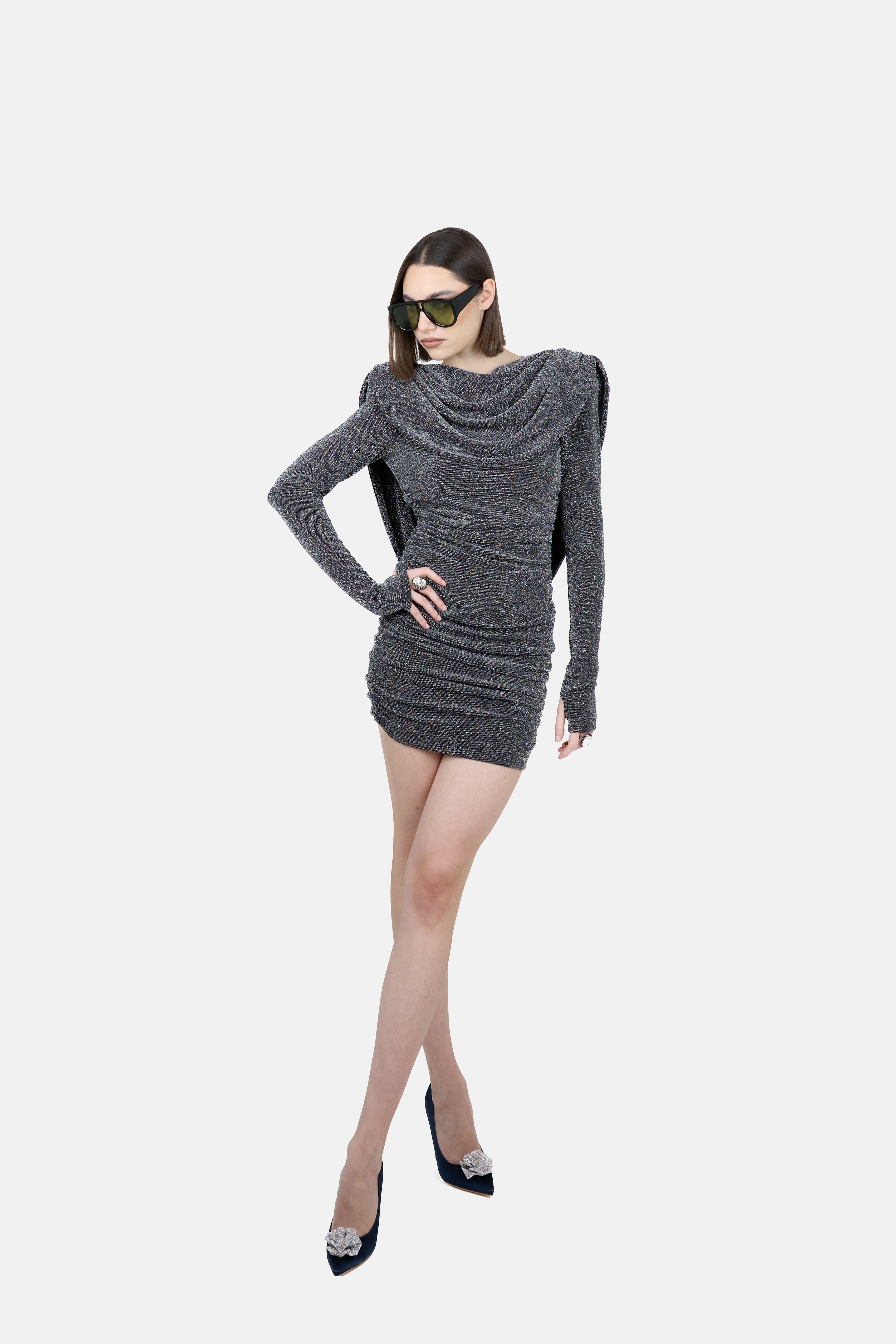 Vestido Mini "Opi" Plata