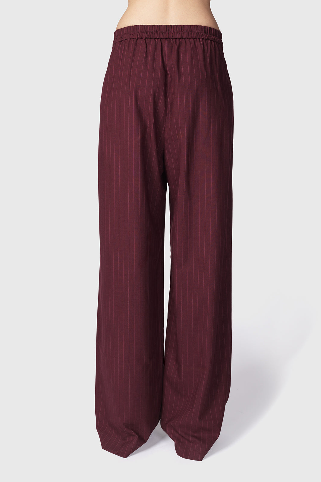 PLOVRA PANTALONE BORDEAUX