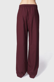 PLOVRA PANTALONE BORDEAUX