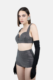 Pantaloncino "Selene" Negro
