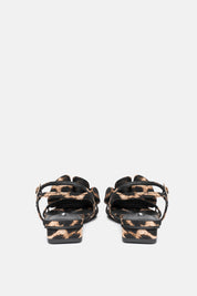 SANDALIAS VARELA ANIMAL PRINT