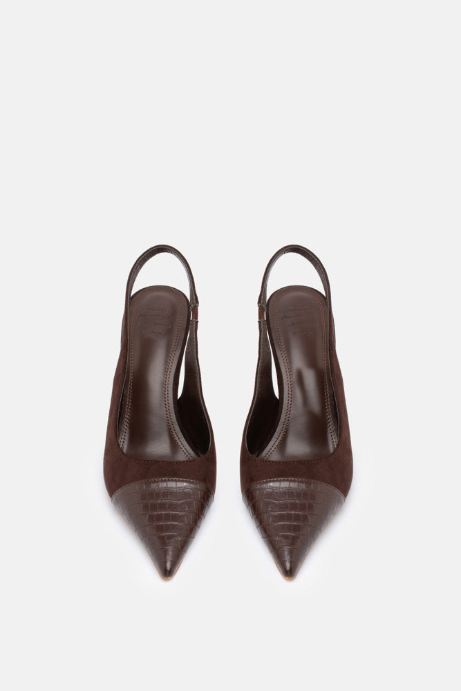 SLINGBACK VARNE' MARRONE