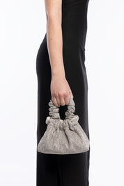 BOLSO POUCH ANGEL AURA PLATA