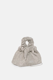BOLSO POUCH ANGEL AURA PLATA