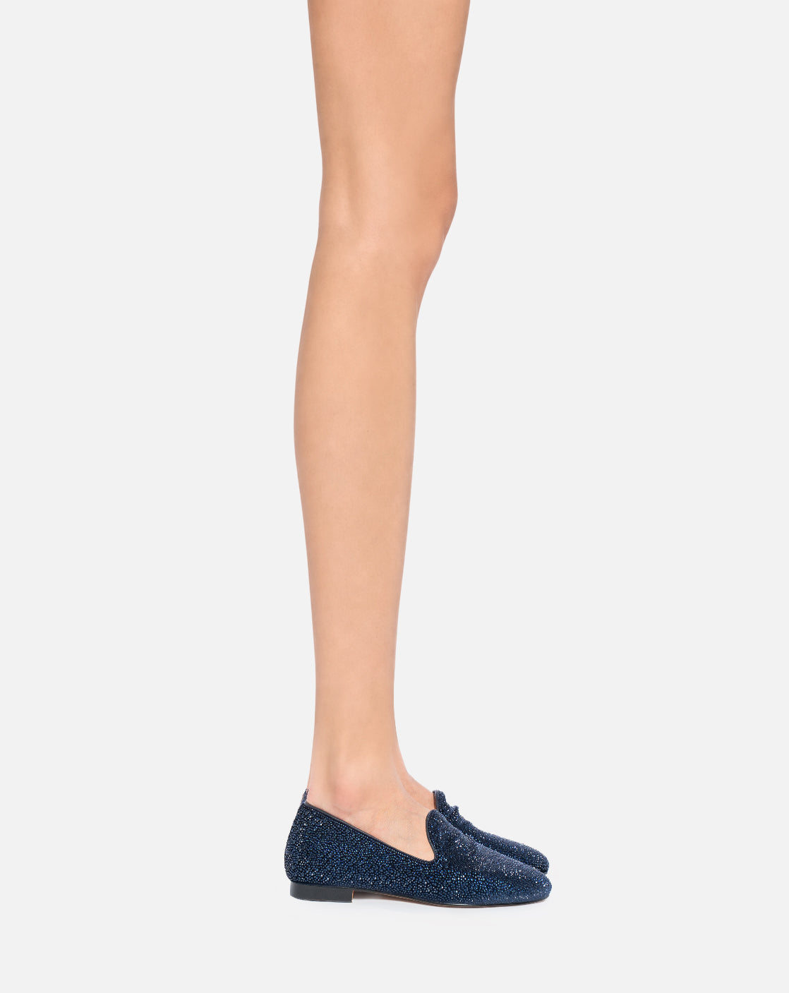 Syara – ballerina blu | TWENTYFOURHAITCH – indossata dalla modella