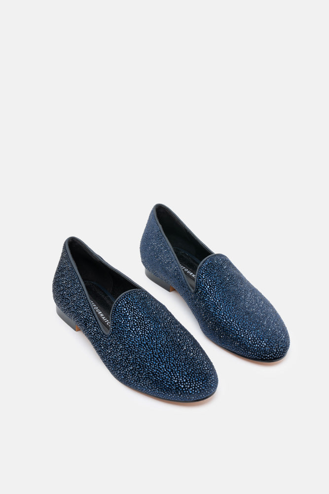 Syara – ballerina blu | TWENTYFOURHAITCH – vista tre quarti