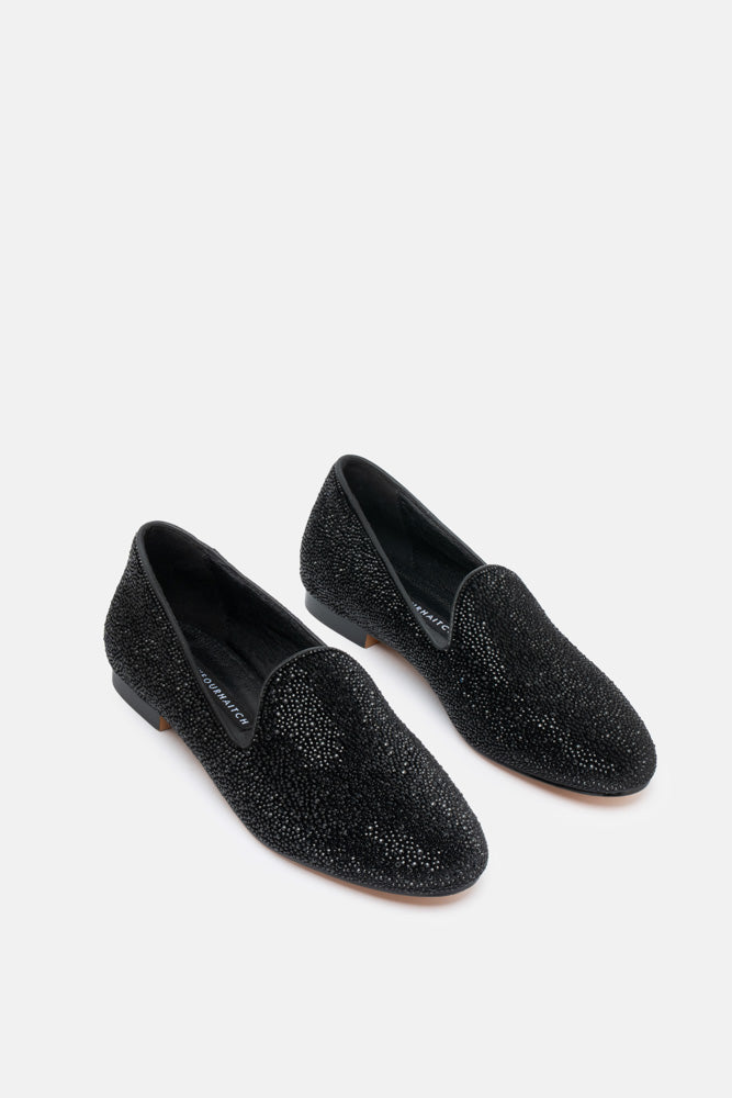 Syara – ballerina nera | TWENTYFOURHAITCH – vista tre quarti