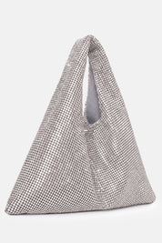 Borsa Parks argento TWENTYFOURHAITCH, vista tre quarti.