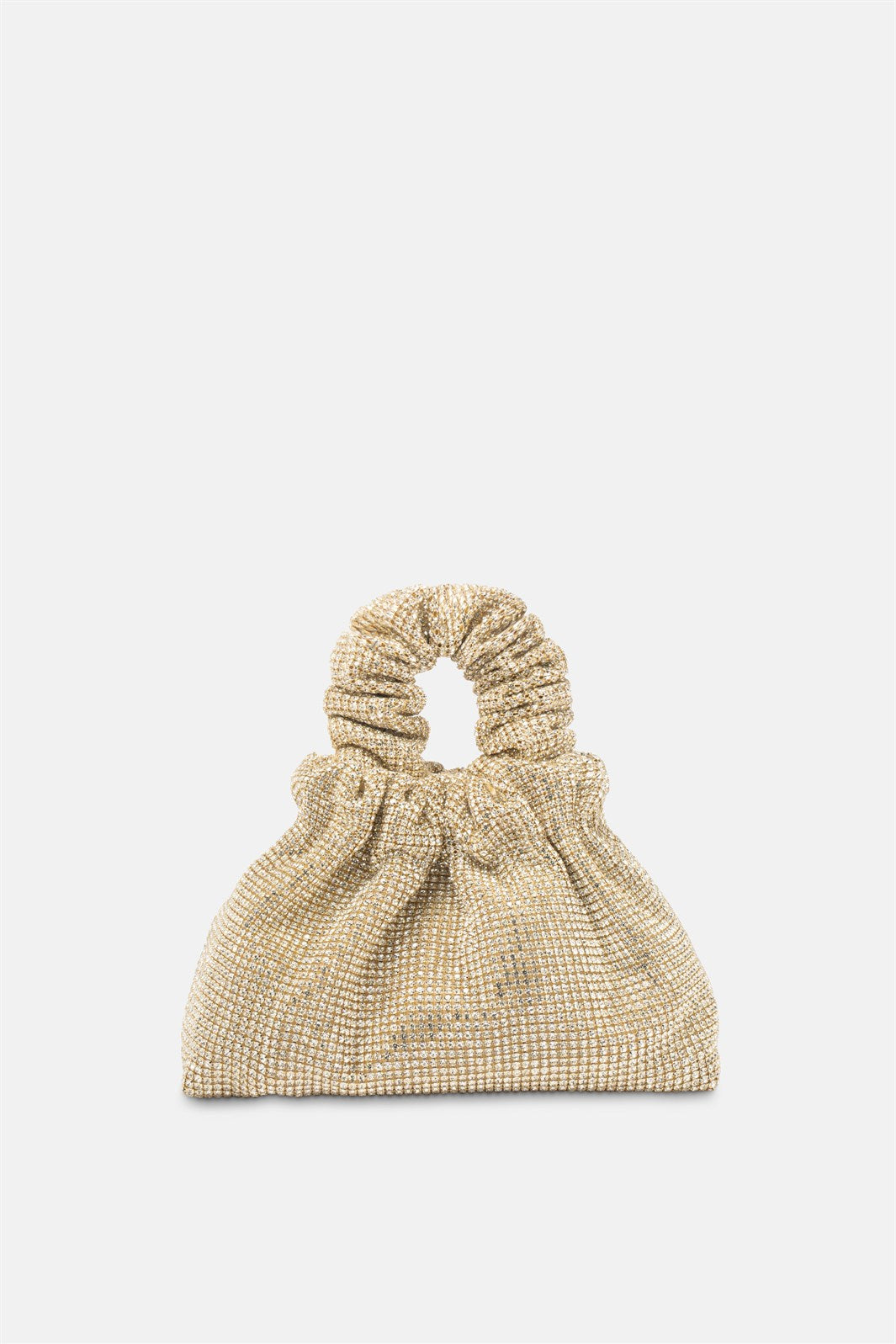 Angel Aura – borsa pouch oro | TWENTYFOURHAITCH – vista frontale
