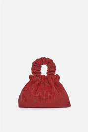 Angel Aura – borsa pouch rossa | TWENTYFOURHAITCH – vista frontale