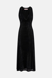 VESTIDO MIDI CATBA NEGRO