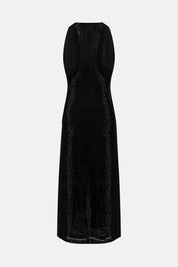 VESTIDO MIDI CATBA NEGRO
