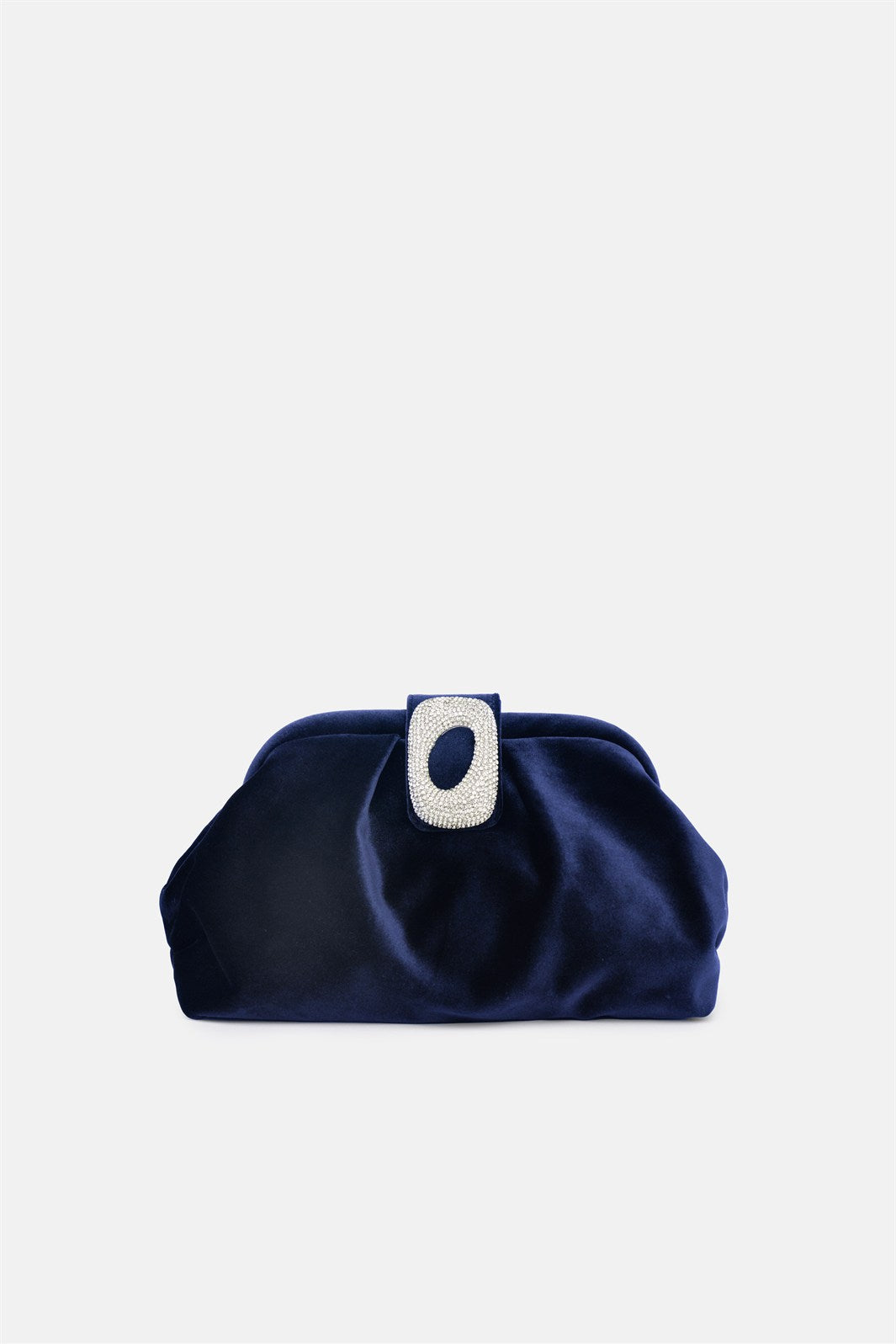 Kyreth – clutch blu | TWENTYFOURHAITCH – vista frontale