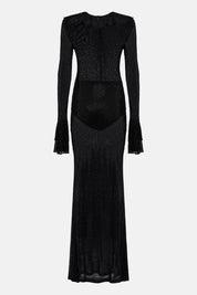 VESTIDO LARGO COVE NEGRO