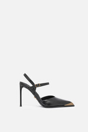 Jureth – décolleté nero | TWENTYFOURHAITCH – vista laterale