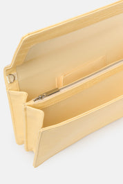 CARTERA DE MANO ELBA AMARILLA