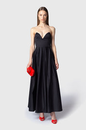 FLORES VESTIDO NEGRO