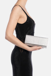 BOLSO DE MANO FRENCH75 PLATA